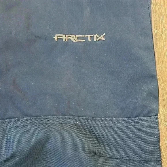 ARCTIX Youth Navy/Gray Ski Snow Pants Size Large button with adjustable waist - Picture 3 of 11